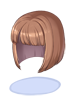 Ilustración de Costume Himelmez's Wig (Brown)