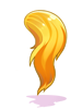Ilustración de Costume Straight Pony Yellow