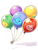 Ilustración de Happy Balloon