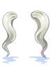 Ilustración de Costume Loose Wave Twin White
