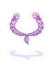 Ilustración de Costume Pigtails Half Up(Purple)