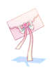 Ilustración de Girl's Letter