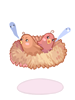 Ilustración de Bird Nest Hat