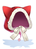 Ilustración de Cat Santa Hat