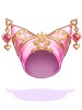 Ilustración de Costume Lovely Heart Cap