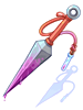 Ilustración de Fell Poison Kunai