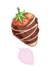 Ilustración de Chocolate Strawberry