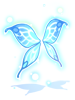 Ilustración de Blue Wings of Fairy