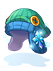 Ilustración de Costume Knit Cap Of Water
