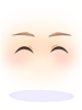 Ilustración de Costume Smiling Eyes