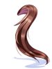 Ilustración de Costume Long Pony(Brown)