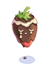 Ilustración de Cute Strawberry-Choco