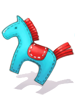 Ilustración de Costume Horse Hairpin