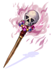 Ilustración de Sealed Shadow Staff
