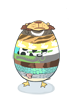 Ilustración de Lucky Egg C
