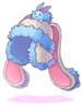 Ilustración de Costume Rabbit Knit Hat