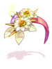 Ilustración de Costume Cactus Flower Corsage