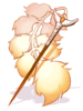 Ilustración de La'cryma Stick
