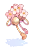 Ilustración de Costume Bell Flower