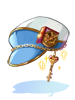 Ilustración de Costume Clock Casket