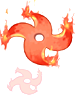 Ilustración de Huuma Blaze Shuriken