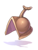 Ilustración de Single Horned Helmet