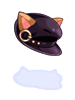 Ilustración de Costume Black Cat Ears Beret