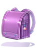Ilustración de Costume Beginner Purple Backpack