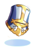 Ilustración de Costume Barrel Helmet