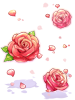 Ilustración de Costume Romantic Rose