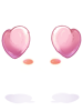 Ilustración de Costume Fluffy Heart Earmuffs