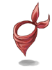 Ilustración de Red Scarf