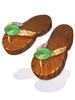 Ilustración de Wooden Slipper
