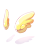 Ilustración de Costume Small Golden Wings