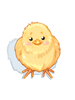 Ilustración de Chick Hat