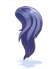Ilustración de Costume Straight Pony Blue