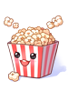 Ilustración de Costume Pet Popcorn Box