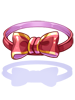 Ilustración de Costume Piamette's Red Bow Tie