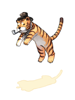 Ilustración de King Tiger Doll Hat