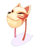 Ilustración de Kitsune Mask