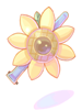 Ilustración de Sunflower Hairpin
