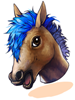 Ilustración de Horse King