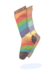 Ilustración de Striped Sock