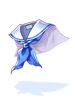 Ilustración de Costume Sailor's White Lapel