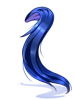 Ilustración de Costume Long Pony(Blue)