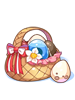 Ilustración de Costume Wonder Egg Basket