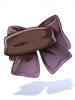 Ilustración de Costume Large Ribbon Muffler (Black)