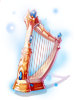 Ilustración de Vivatus Fides Harp