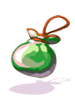 Ilustración de Green Jewel Bag