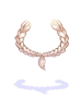 Ilustración de Costume Pigtails Half Up(White)